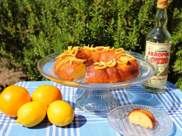 Greek Semolina Cake (Revani)