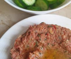 Manaya's Kebbe Naya ( raw meat patte)