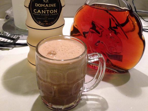 Huckle My Buff winter beer cocktail