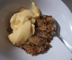 Sarah's Apple Crumble Conversion