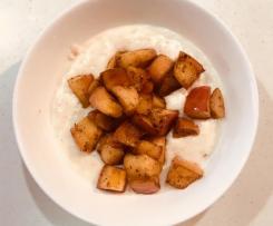 Porridge for Two - with spiced fruit