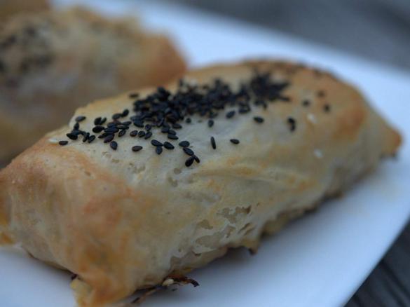 Lamb & Pistachio Brik Pie