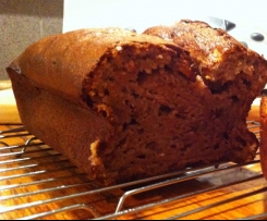Banana, walnut and date loaf