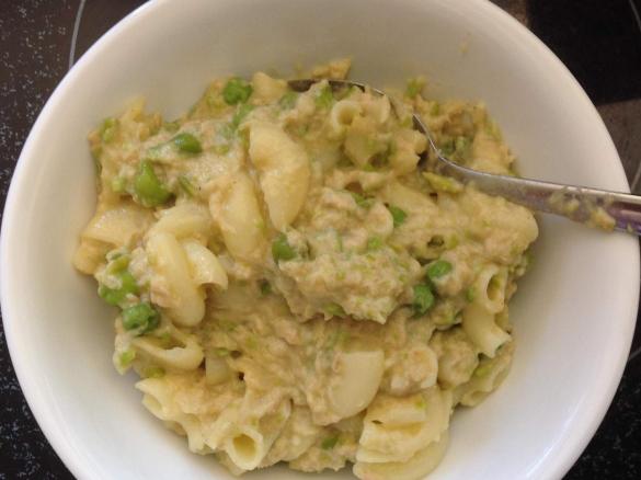 Basic tuna mornay with Pasta