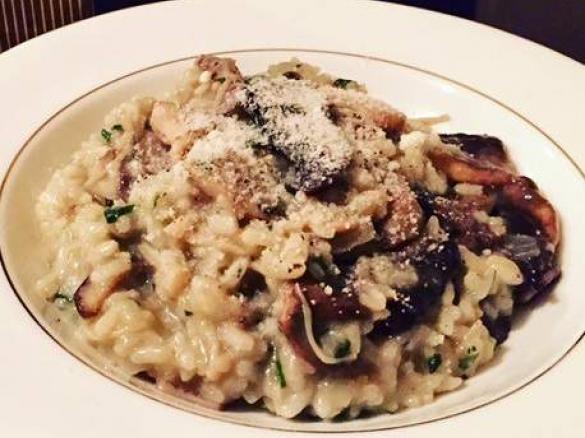 Mushroom risotto
