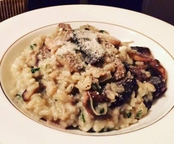 Mushroom risotto