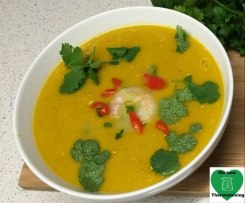 Charlie's Spicy Prawn & Pumpkin Soup
