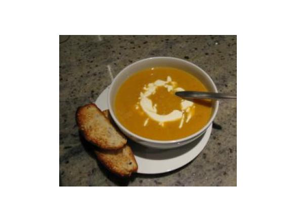 Sweet Potato, Star Anise Soup