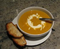 Sweet Potato, Star Anise Soup