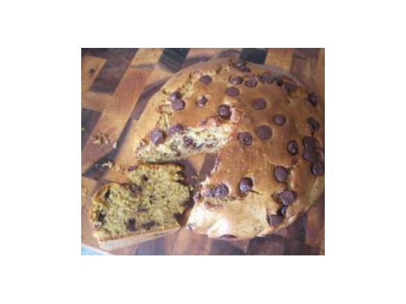 Kirls Buttermilk, Olive Oil & Chocolate Chip Tea Cake (Silvia's Cucina)