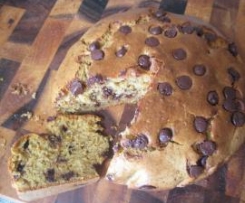 Kirls Buttermilk, Olive Oil & Chocolate Chip Tea Cake (Silvia's Cucina)