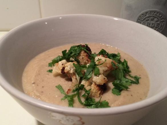 Indian Spiced Cauliflower Soup - Paleo