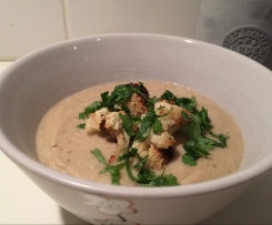 Indian Spiced Cauliflower Soup - Paleo