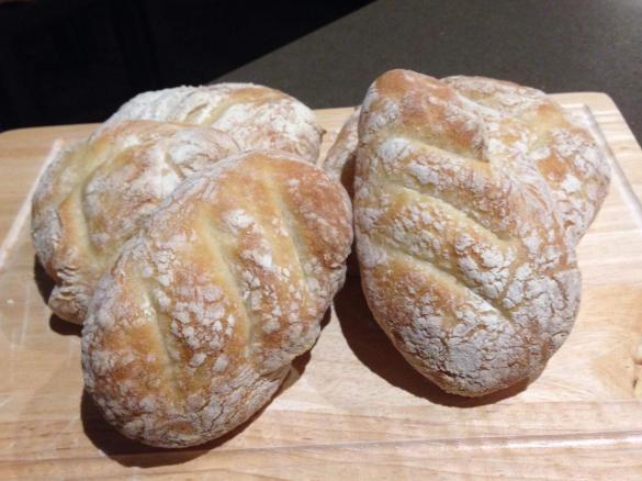 My French exchange daughter's authentic French baguettes