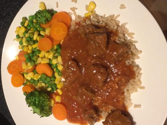 Hot Spicy Beef Casserole