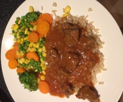 Hot Spicy Beef Casserole