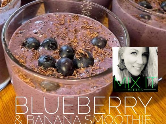 Blueberry & Banana Smoothie