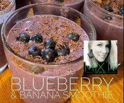 Blueberry & Banana Smoothie