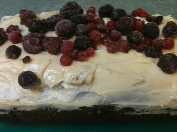 Raspberry Yogurt Cake