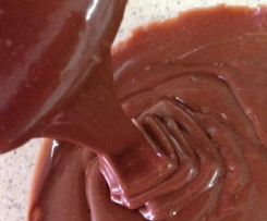 Chocolate Ganache (thick ganache, perfect to cover cakes!)