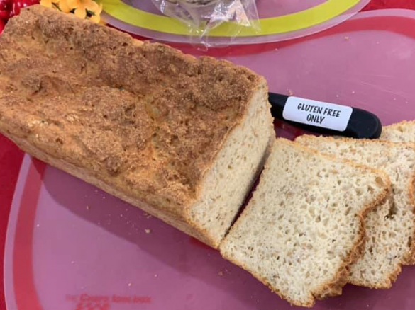 Sesame and Linseed Gluten free bread