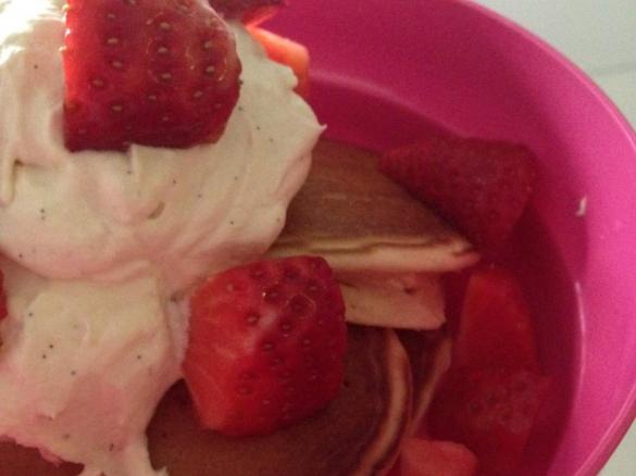 Gluten free, refined sugar free Pikelets