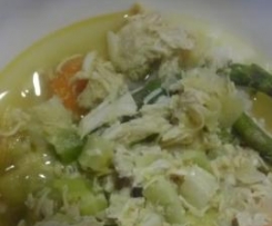 chunky chicken & leek casserole