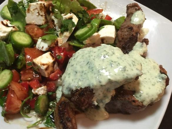 Yogurt Mint and Herb Sauce