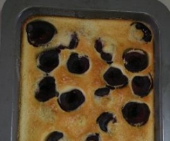 Plum Clafouti (converted Donna Hay recipe)