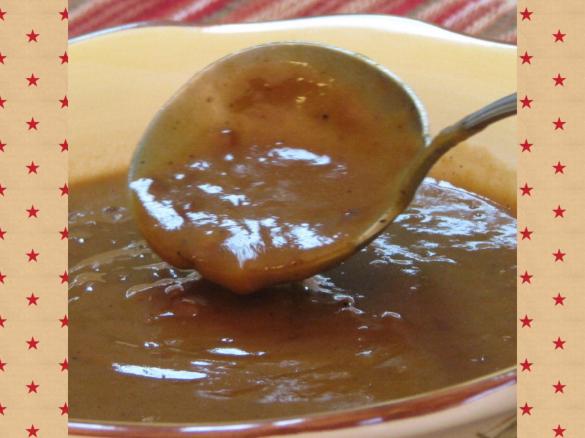 Easy homemade onion gravy
