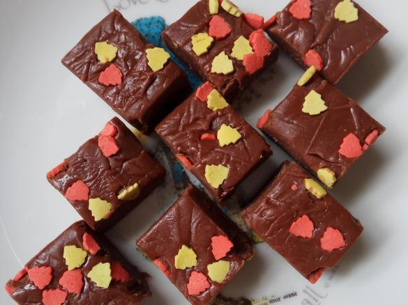 Chocolate Gingerbread Fudge