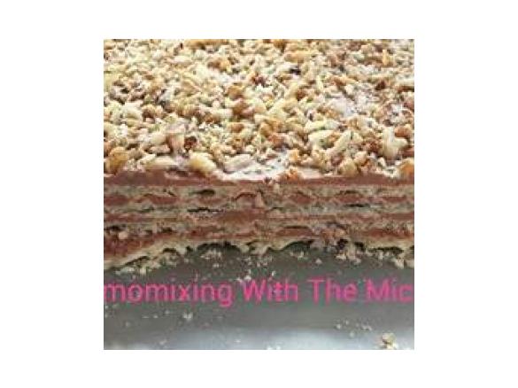 Creamy Chocolate Wafer Slice