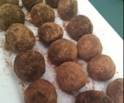 Left Over Chocolate Cake Truffles