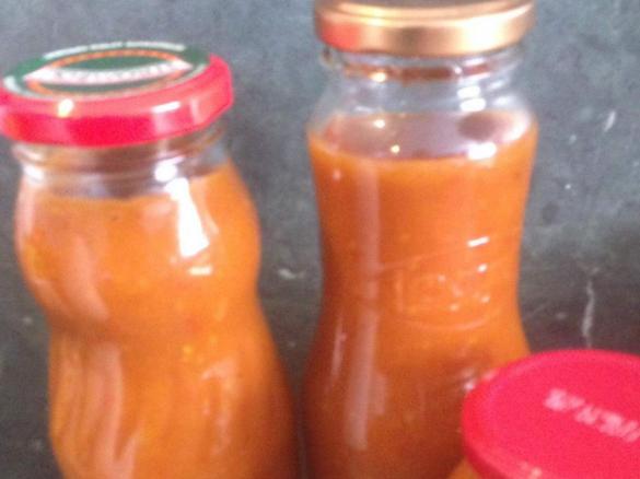 Tomato Relish with Ezy Sauce