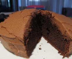 deliciously moist chocolate cake