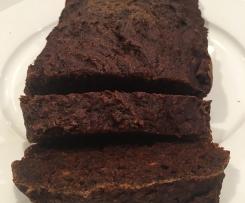 Date and carrot cake (nut, egg and butter free) - tastes like healthy gingerbread!