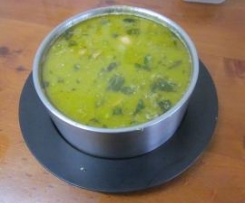 Cheese & Leek Soup with mince meat