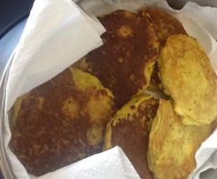 Gluten Free Corn & Carrot Fritters