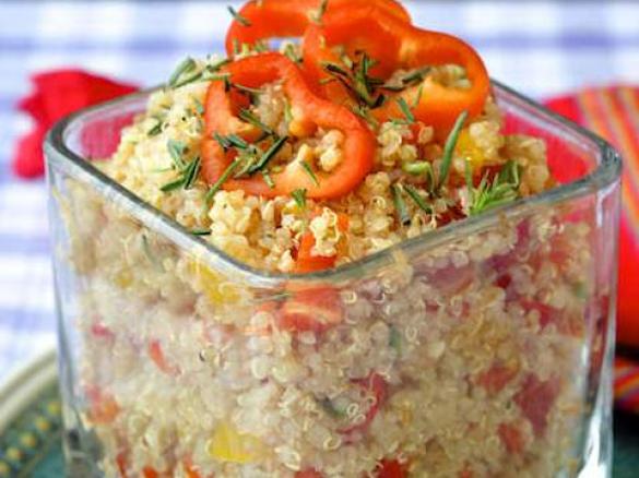 Lime Salsa Quinoa Salad