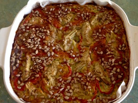 Zuchinni, rice slice