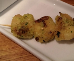 Pistachio Chilli Prawns