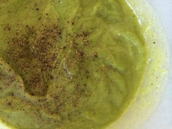 80 cal Cauliflower Green Soup 