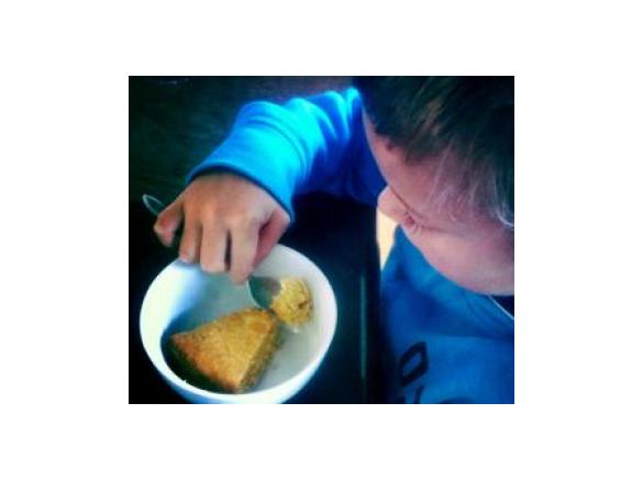 Polenta Lemon and Honey cake