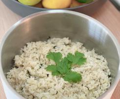 Coriander & Lime rice - TM6 'Rice Cooking' mode