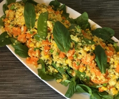 Warm Vegetable Rice/Cauliflower