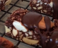 Paleo Dark Chocolate Crunch Bars