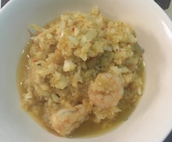 HCG P2 Red Curry Prawn Cauliflower Risotto