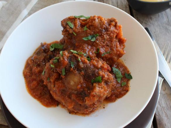  Hearty oxtail stew