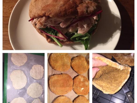 Pita Bread; Gluten Free, Yeast Free