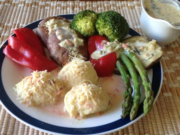 Little Polenta heads 